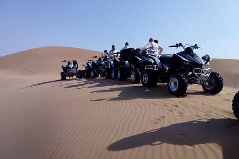 Beach Quadbiking ATV and sand dunes