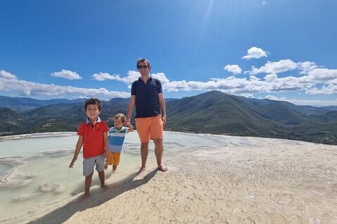 Privat: Hierve El Agua, Mitla, Mezcal og frokost i Maguey Fields