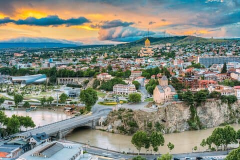 City tour privado de dia inteiro em Tbilisi