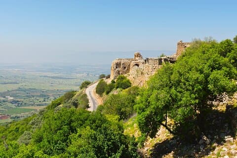 Tour privato di un'intera giornata alle alture di Golan da Tel Aviv