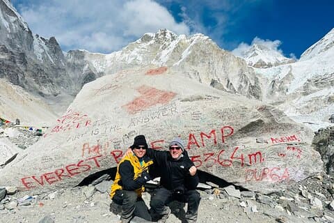 Trek du camp de base de l'Everest