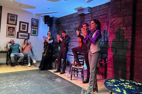 Live flamencoshow met drankje