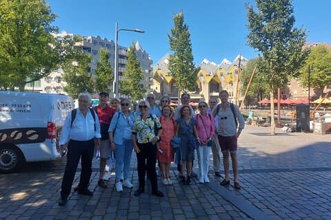 Rotterdam: Private Tour with Local Guide + Cube House visit