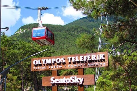Olympos Cable Car Ride to Tahtali from Antalya