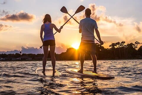 Aluguel de stand up paddle por 2 horas na área de Lake Buena Vista
