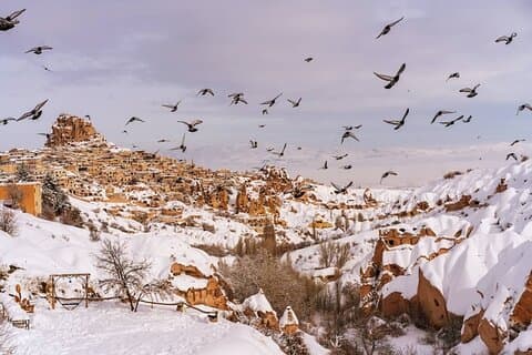 2 dager Cappadocia Red & Erciyes Ski Tour