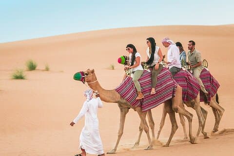 Abu Dhabi Excursão de meio dia pela cidade com safari do deserto