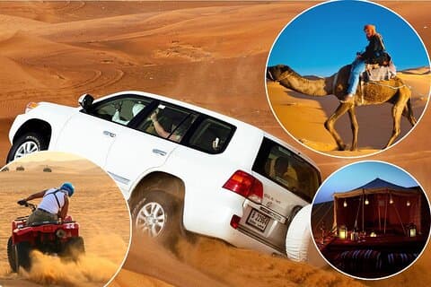 Doha: Wüstensafari | Kamelfahrt | Sandboarding | Quadfahren