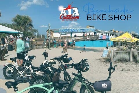 Tour de groupe en vélo électrique - Port Canaveral et Cocoa Beach