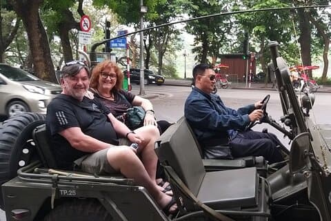 Hanoi City Tour by Private Vintage Jeep
