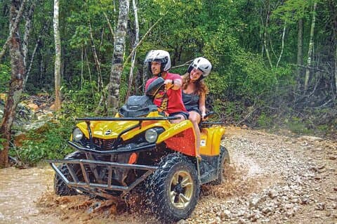 Atv Extreme snorkel fra Cancun