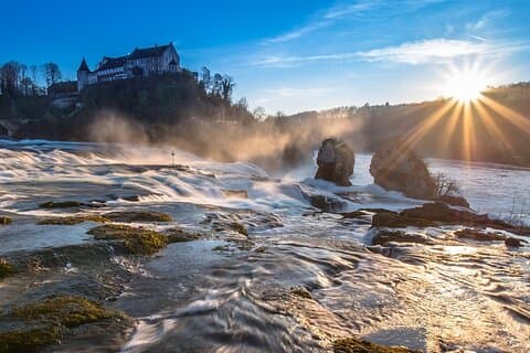 Visite privée de Zurich aux chutes du Rhin: la plus grande cascade d'Europe