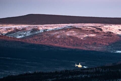Excursion d'une journée en avion au départ de Fairbanks avec déjeuner