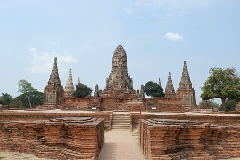 Ayutthaya Landmark Tour för flytande marknad och berömda tempel