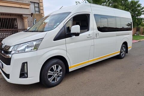 Shuttle: Johannesburg, OR Tambo Lufthavn, Rosebank, Sandton