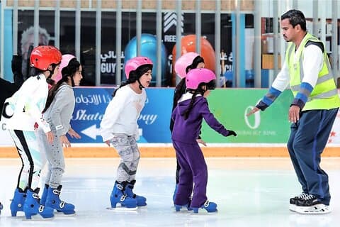 Billet d'entrée à la patinoire de Dubaï