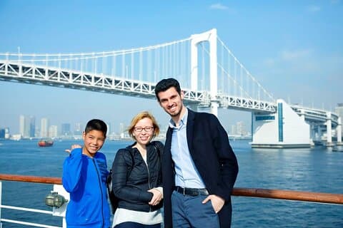 Dynamic Tokyo: Tokyo Tower, Tea Experience, Bay Cruise Day Tour