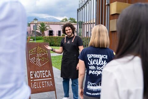 Degustação de vinhos em uma antiga mó