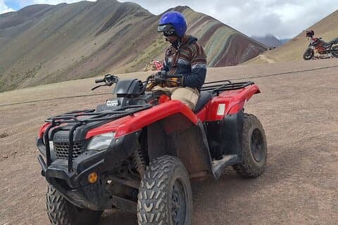 ATV-tur till Rainbow Mountain från Cusco – Hoppa över vandringen