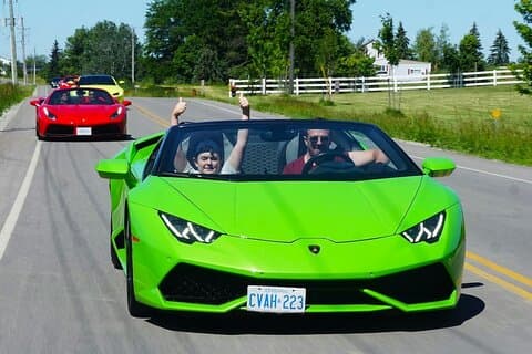 Circuit en voiture exotique de 3 heures conduisant de 4 à 5 super voitures