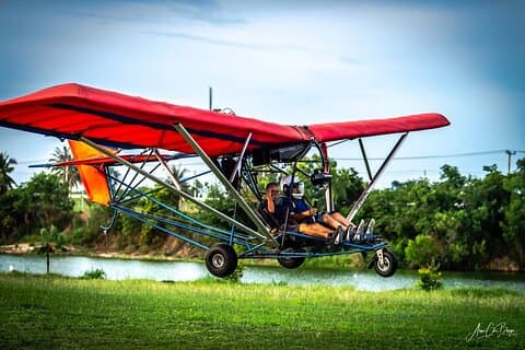 Pattaya ultralight flying experience by TSA Thailand