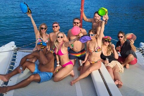Private Full-Day Luxury Sailing Catamaran Charter in Sint Maarten