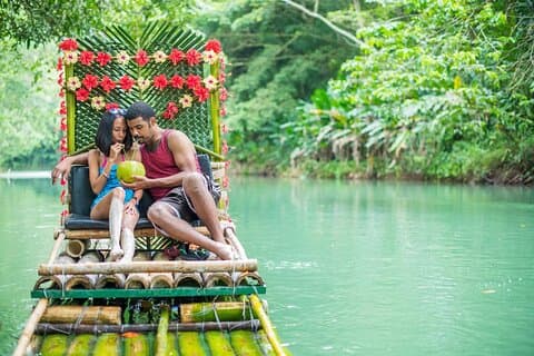 Bamboo River Rafting and Ocho Rios Highlights & Shopping Jamaica