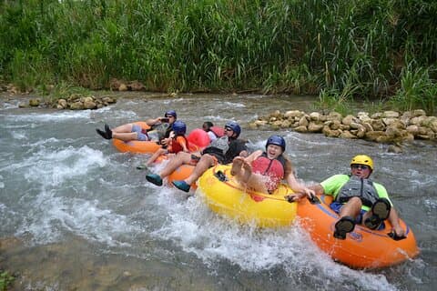 Ocho Rios: River Tubing, Lunch and Cocktails at Bamboo Beach Club