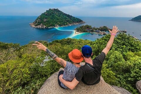 Koh Tao snorkling og øyhoppingstur (privat)