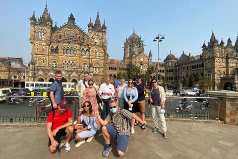 Excursão turística para grupos pequenos pela cidade de Mumbai