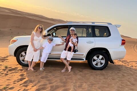 Dubai Avond Rode Duin Safari met 30 minuten ATV, BBQ, Live Shows