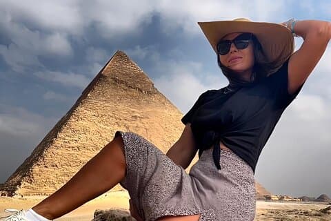 Privédagtour naar Caïro Piramides van Gizeh Sphinx Memphis en Saqqara