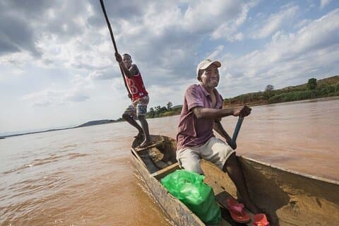 5-dagars äventyr: Camping Tsirihina Rivertrip till Baobab Avenue