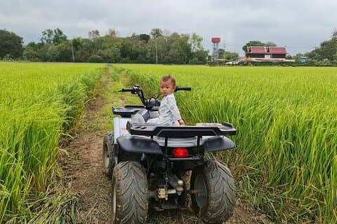 ATV-rit door de culturele driehoek in Ayutthaya Heritage Town