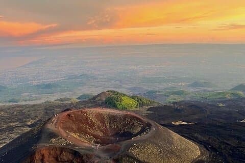 Excursion au coucher du soleil sur l'Etna depuis Catane