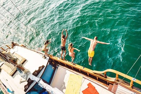 Privat tur med katamarancruise med snorkling i Montego Bay