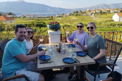 Slurp of Grk Korcula Wine Tour | Wine Tasting in Lumbarda
