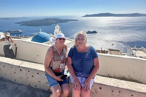 Exploración privada de Santorini de 4 horas