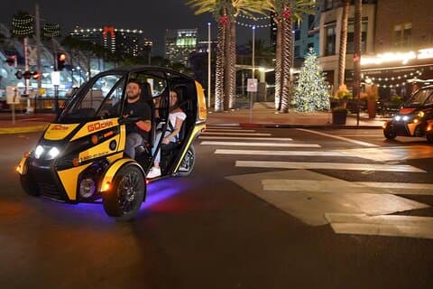 San Diego Holiday Lights Talking GoCar-Tour