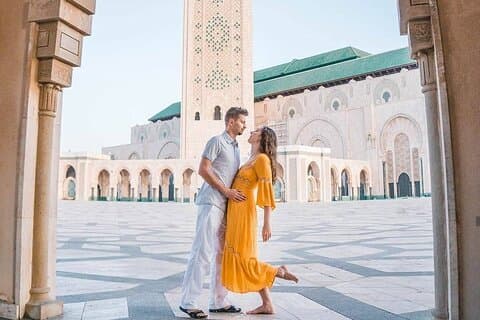 Excursion privée d'une journée complète de Marrakech à Casablanca et Rabat