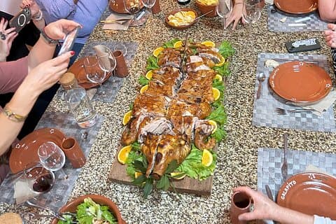 Lisbon Countryside Roasted Pig Feast with the Family