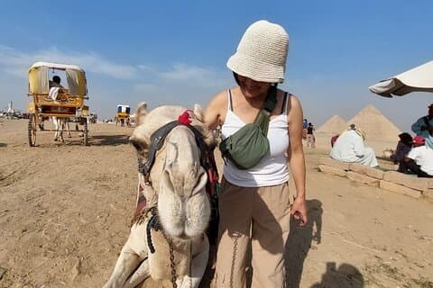Tour naar de piramides van Gizeh, Saqqara, Memphis all-inclusive rondleiding