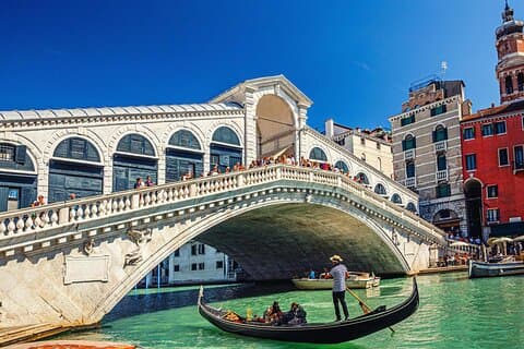 Venice Walking Tour och gondolresa