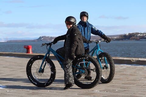 Ganztägiger Fatbike-Verleih in Québec-Stadt
