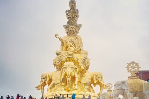 2-dages tur til Leshan Giant Buddha og Emei Mt. Golden Summit Tour