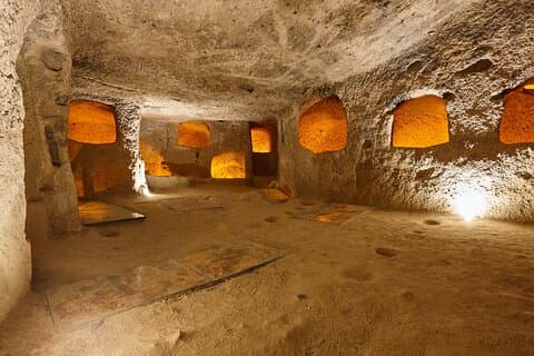 Visite privée de la ville souterraine de Kaymakli et de Sobesos