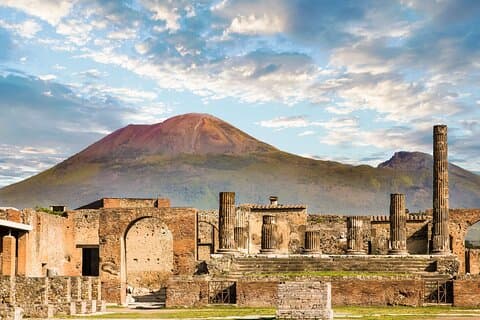 Rome naar Pompeii en Sorrento: privédagtocht