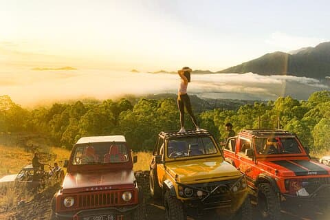 Mount Batur Jeep & Hot Spring Tour