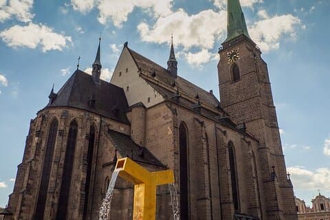 Privat overførsel fra Prag til Pilsen med 2 timer til sightseeing