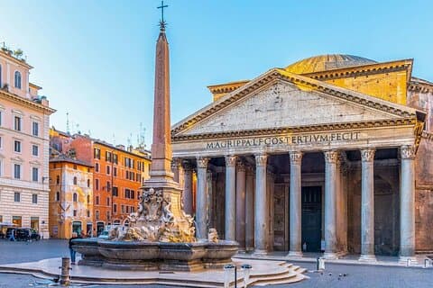 Rom Pantheon Secrets guidet tur + ebook